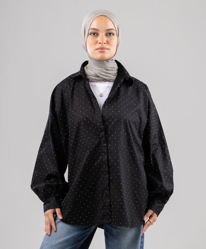 Bling Oversized Shirt