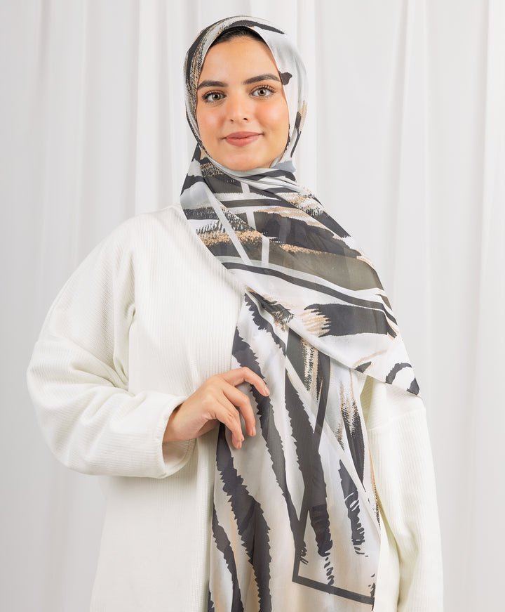 Misty Chiffon Scarf