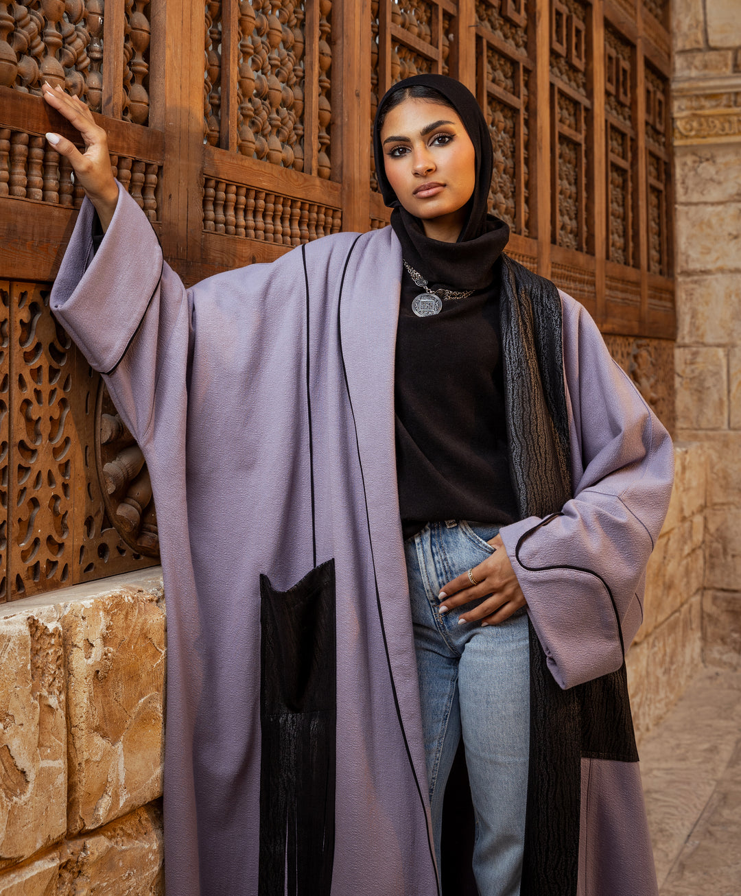 Aura Fringy Kaftan
