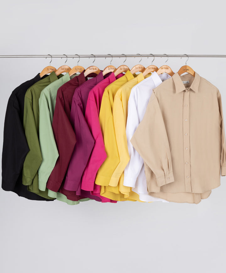 Oversized Poplin Shirt