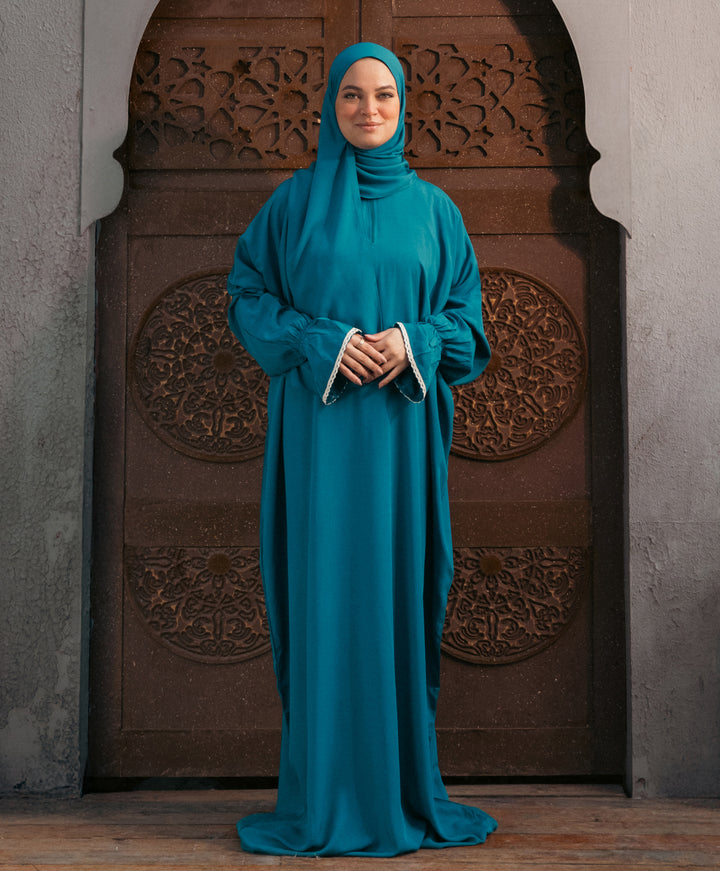 Plain Viscose Flounce Sleeves Isdal