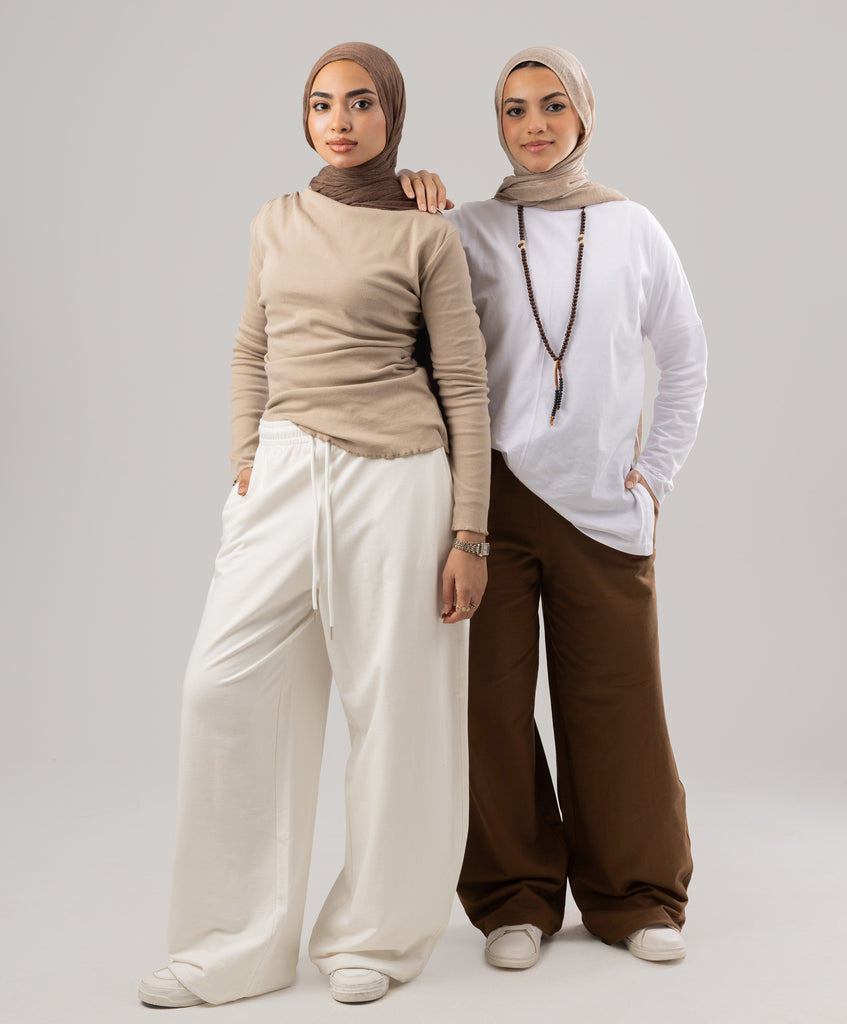Easy Wide Leg Pants – Le Voile