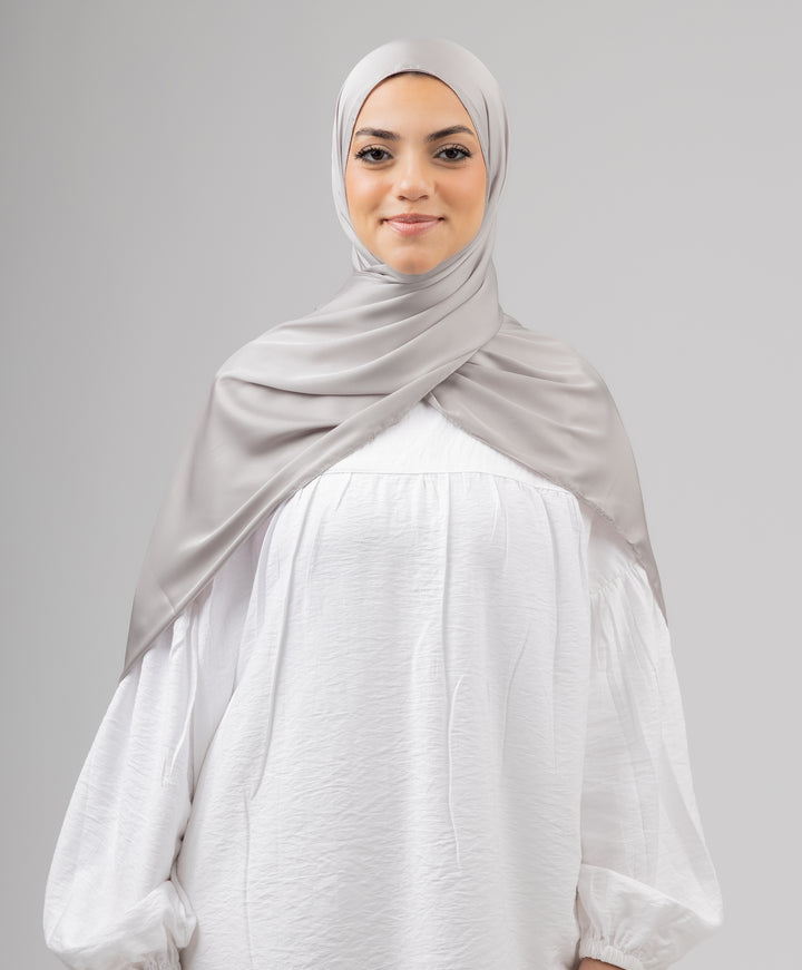 Plain Pure Silk Scarf