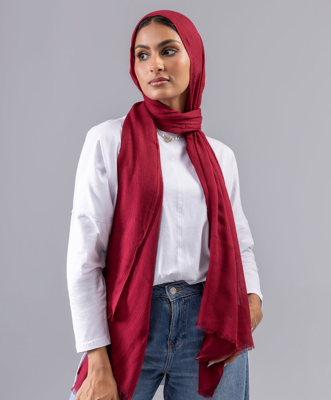 Bubbly Linen Scarf