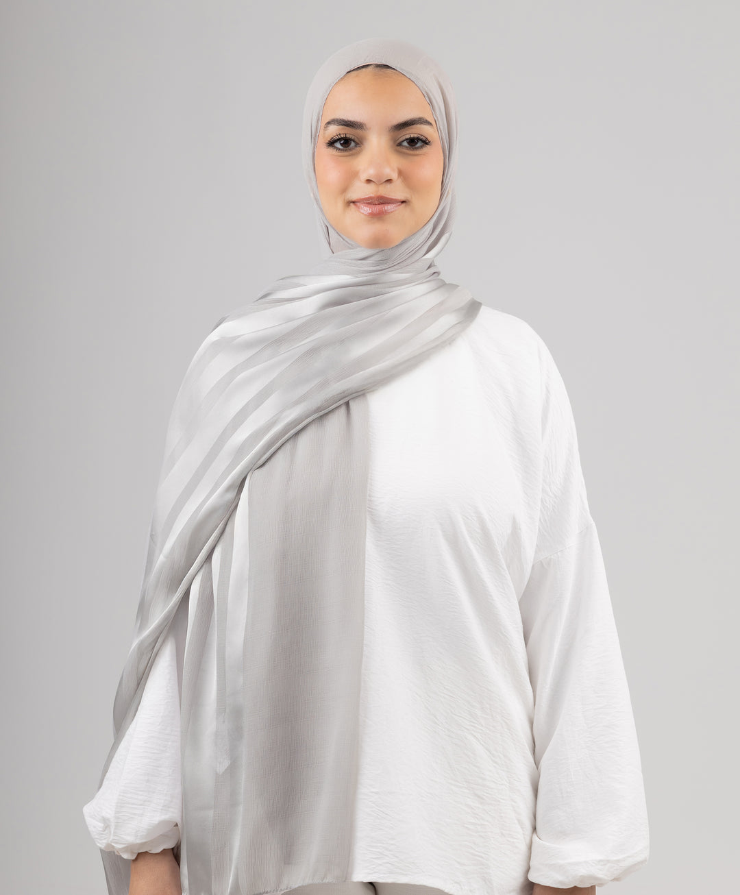 Splendor Satin Chiffon Scarf