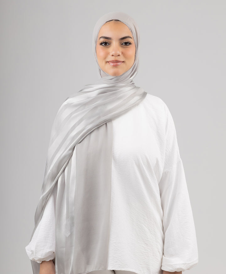 Splendor Satin Chiffon Scarf