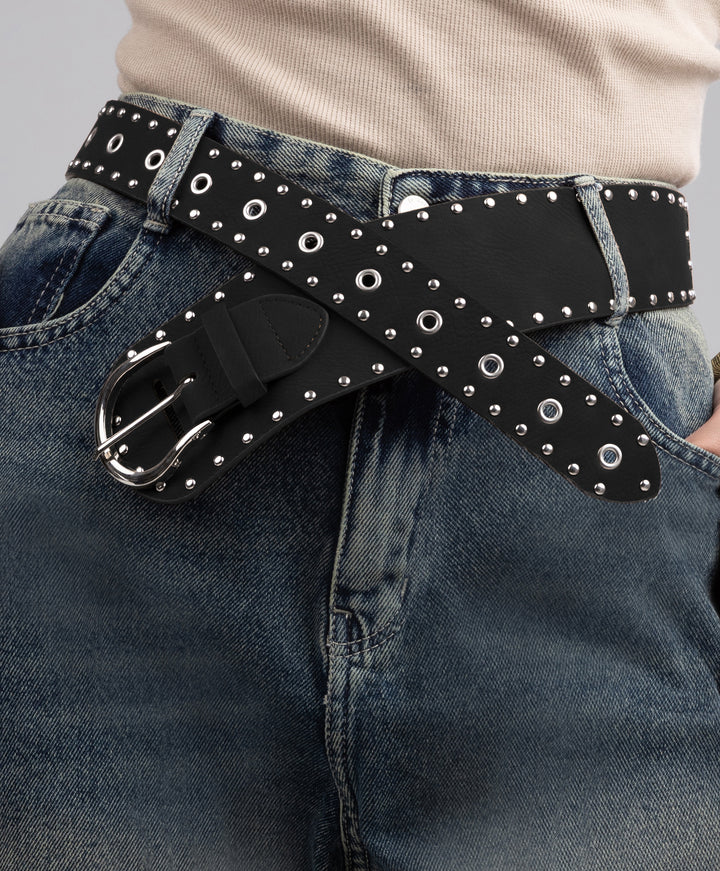 Wide Leather Belt