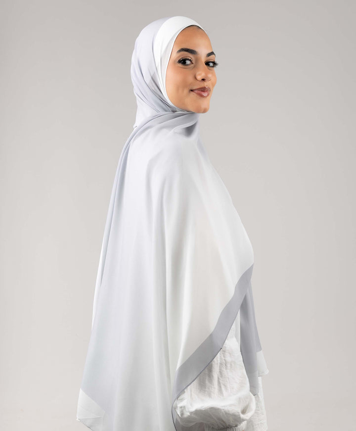 Flow Gradient Chiffon Scarf