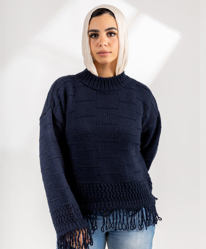 Fringy Pullover