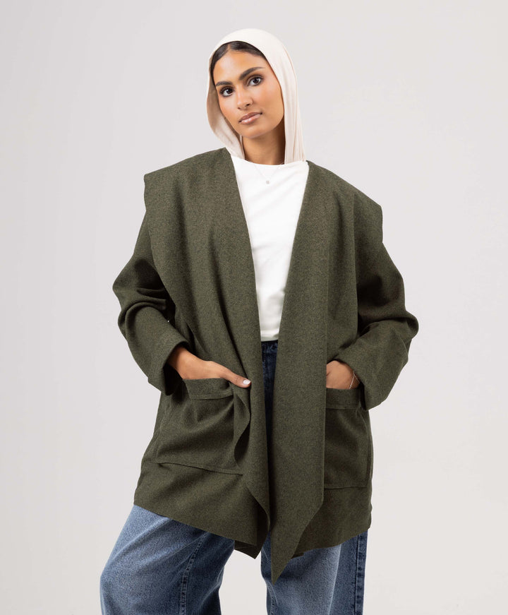 Aura Hooded Cardigan