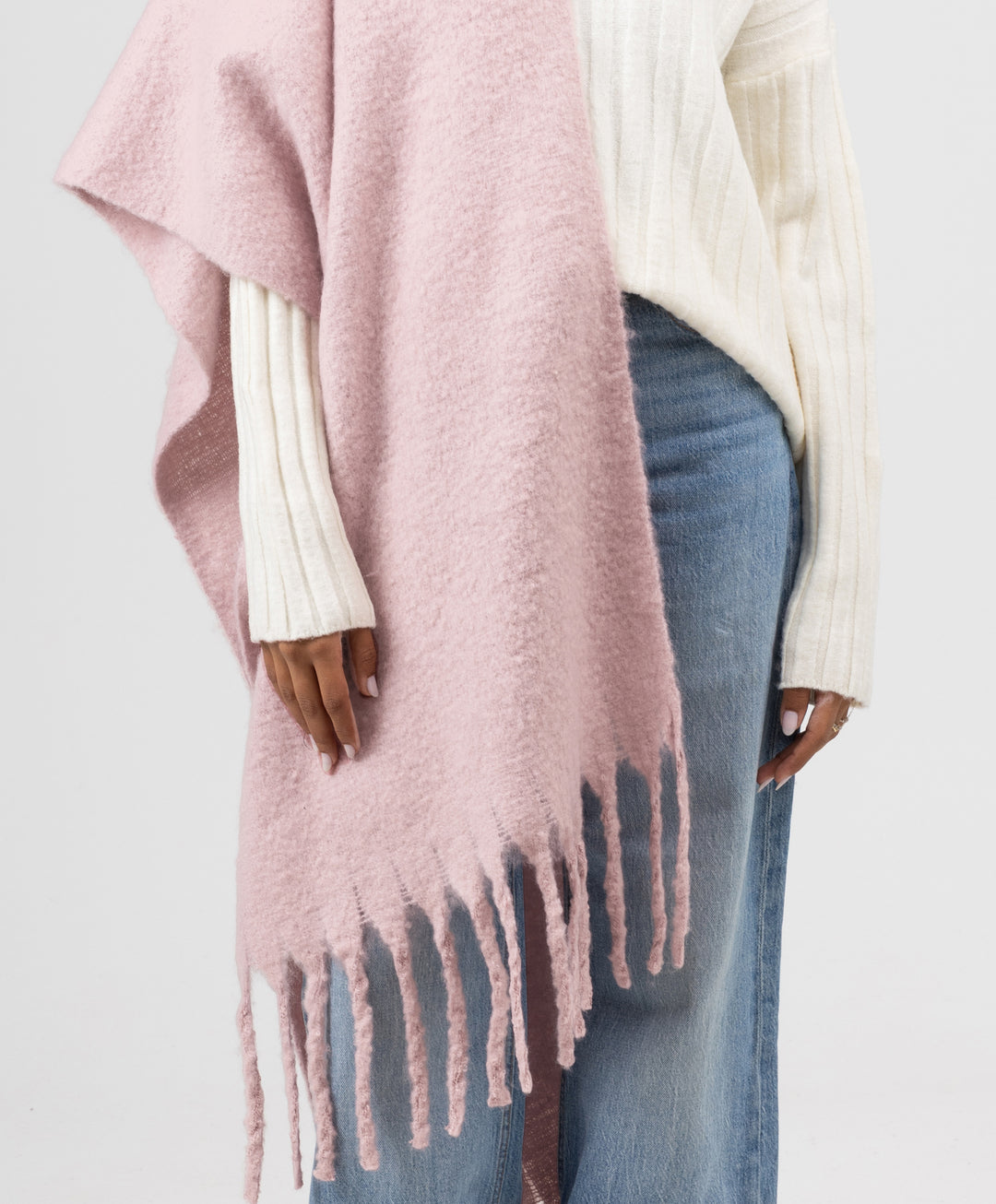 Essential Shawl-Baby Pink