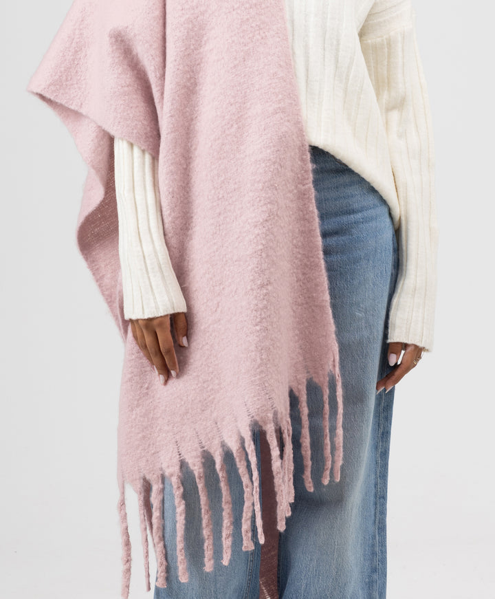 Essential Shawl-Baby Pink