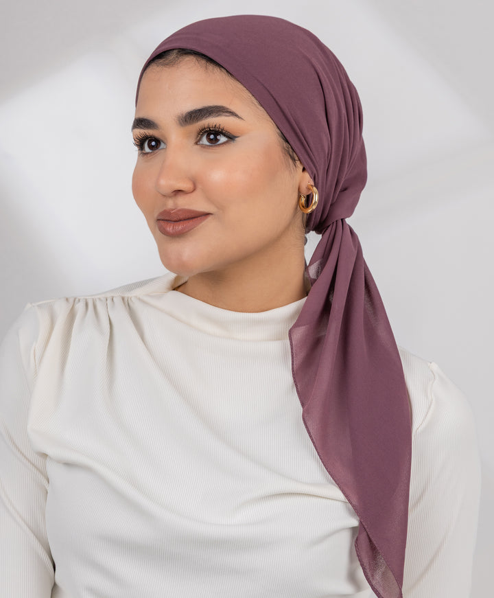 Girly Chiffon Square Scarf
