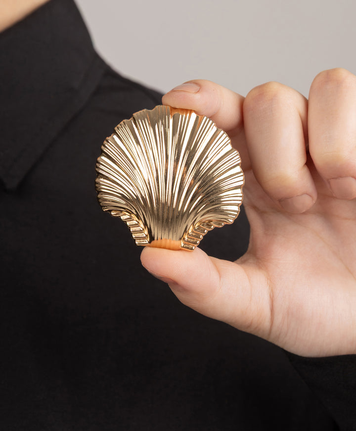 Shell Brooch