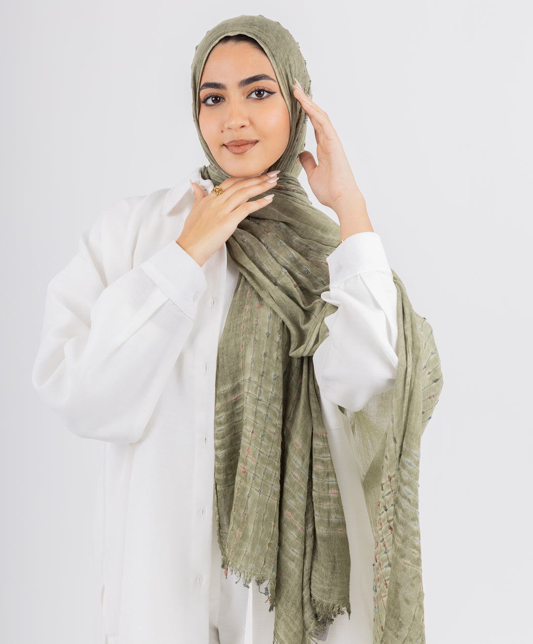 Combo Linen Scarf