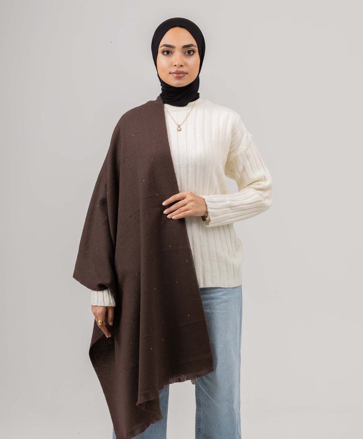 Dots Winter Shawl