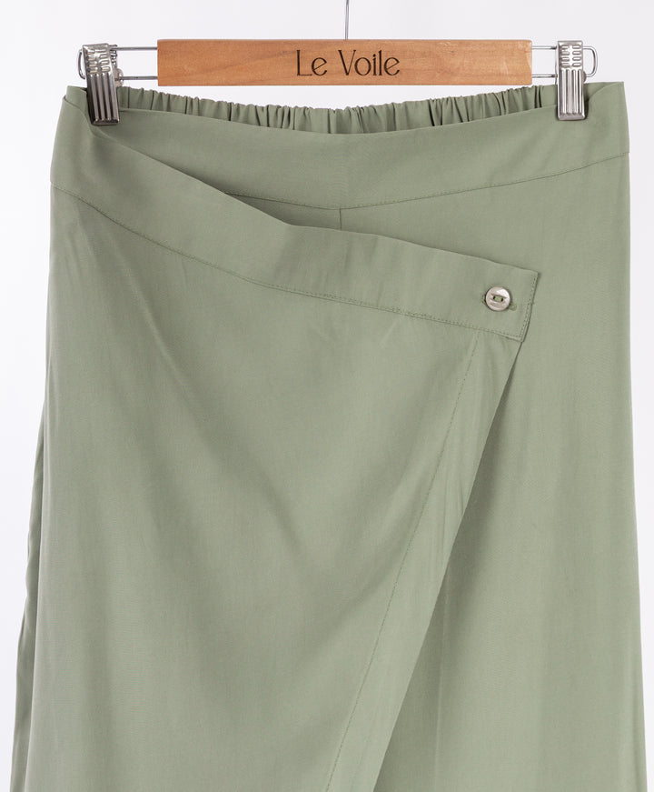 Wrap Skirt Pants