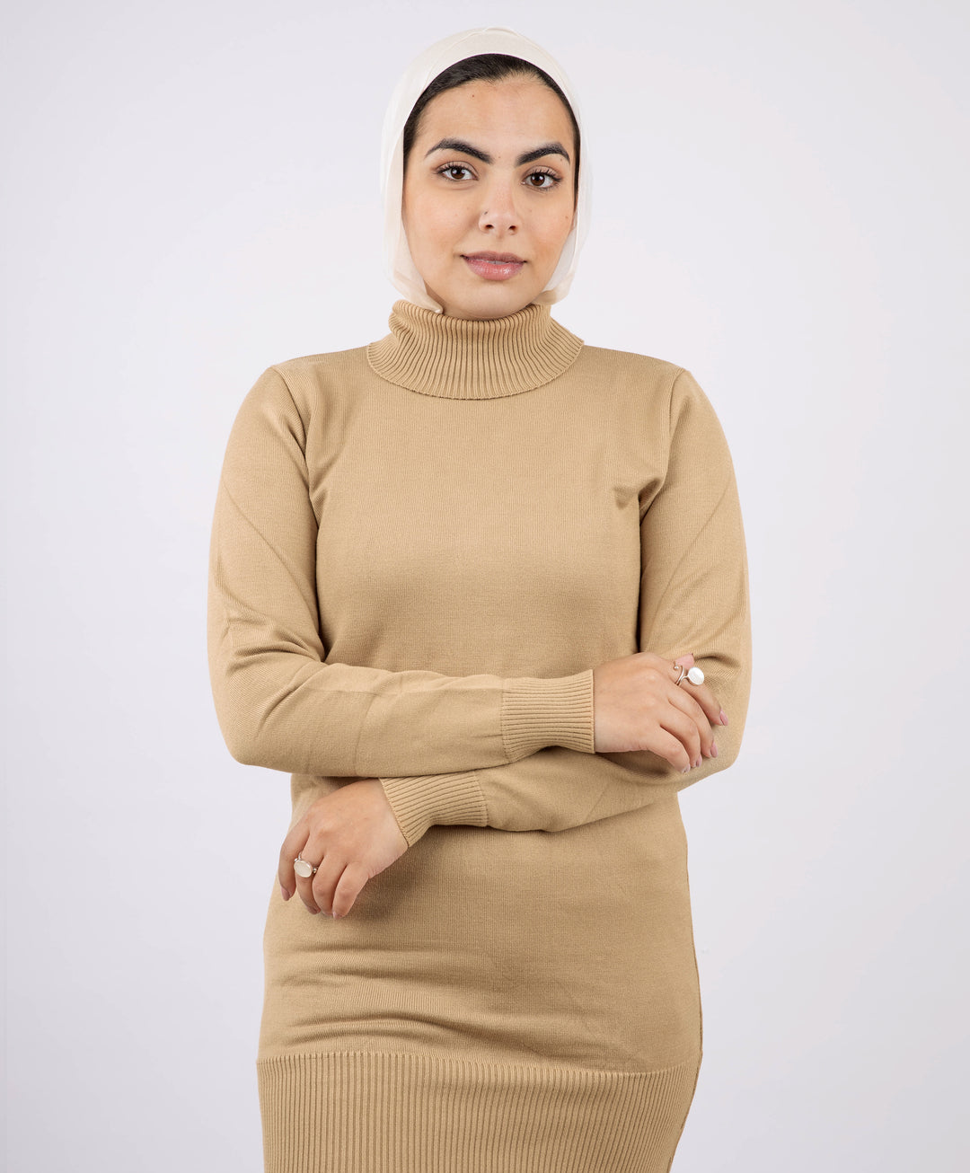 Long Modest Basic Fit Pullover