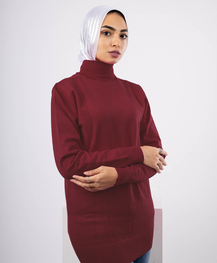 Fitted Basic Pullover