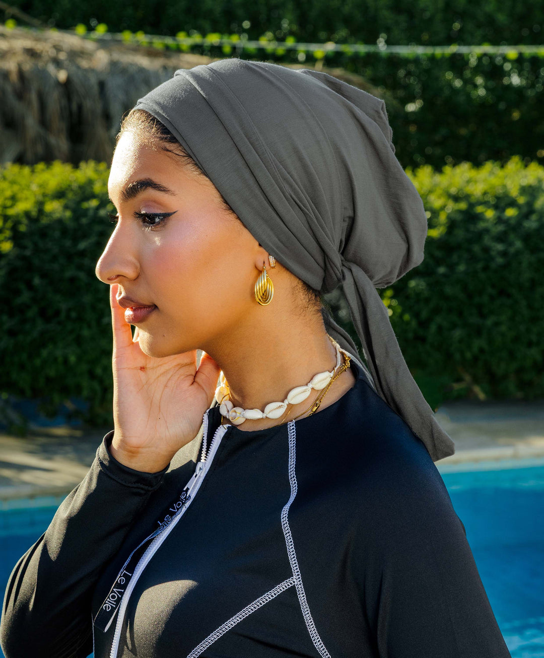 Cotton Lycra Multiway Turban