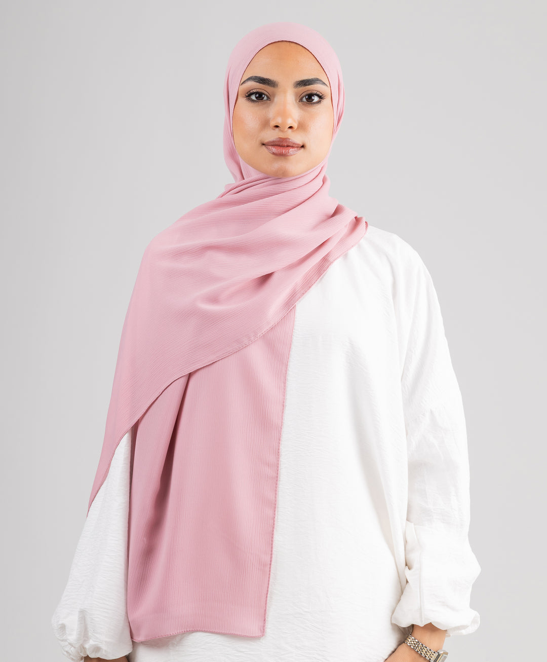 Pure Chiffon Crinkle Scarf