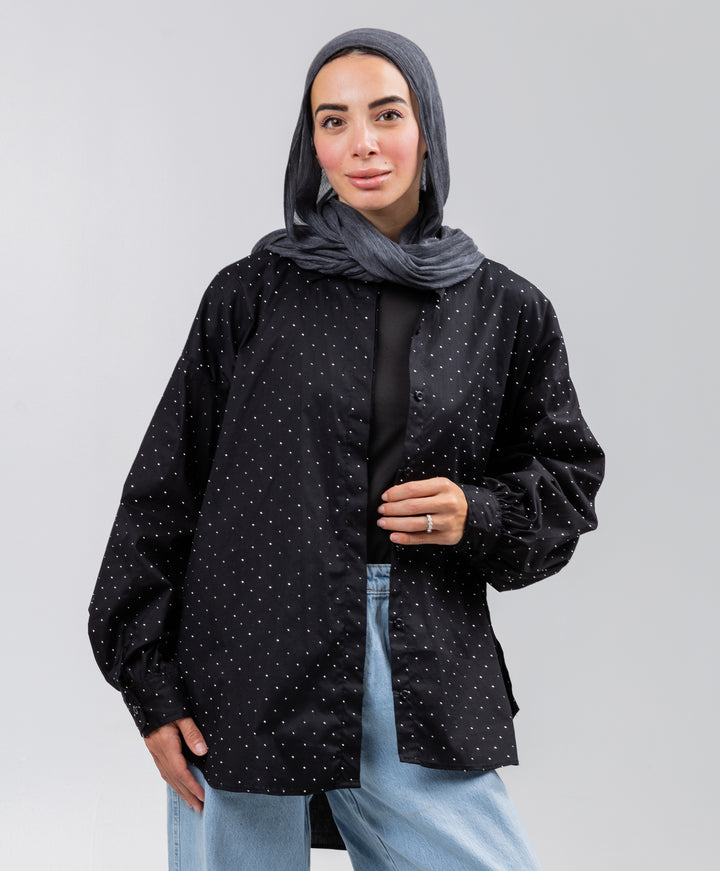 Bling Oversized Shirt