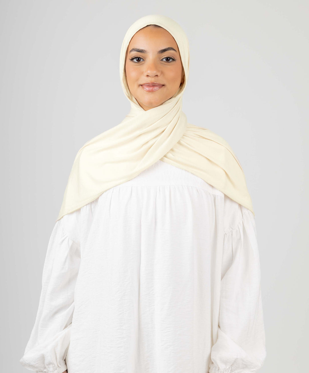 Plain Cotton Lycra Scarf