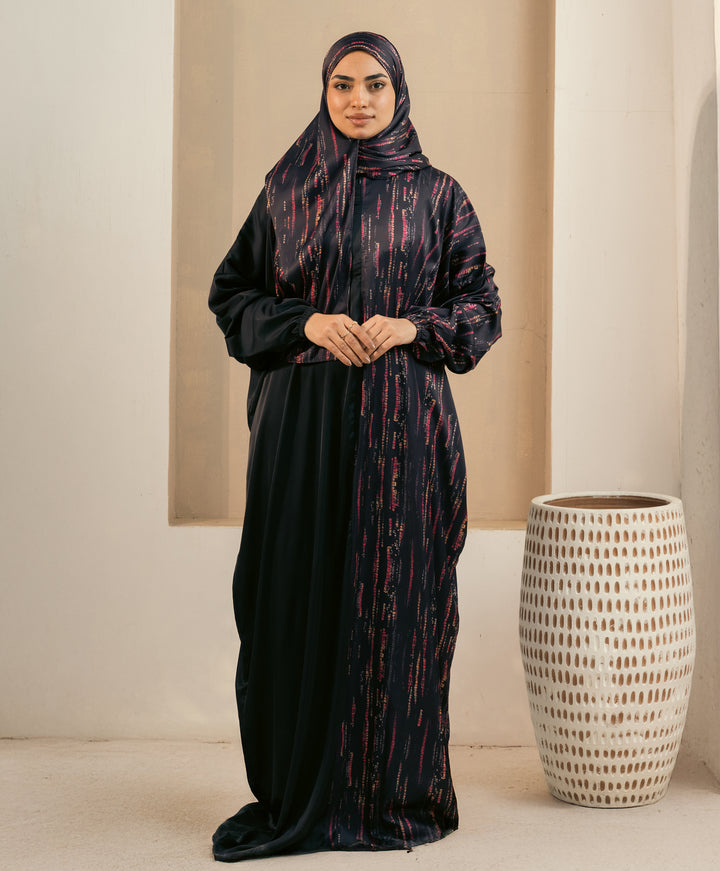 Half Printed Satin Isdal