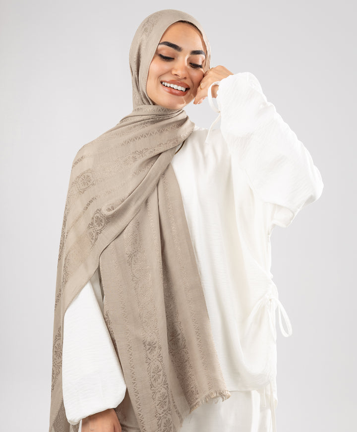 Majestic Linen Scarf