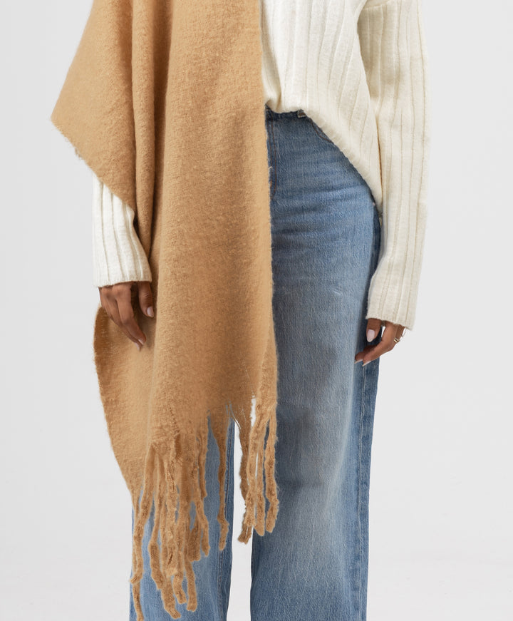 Essential Shawl-Camel