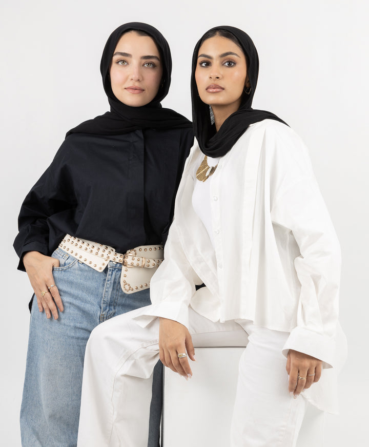 Step Poplin Shirt
