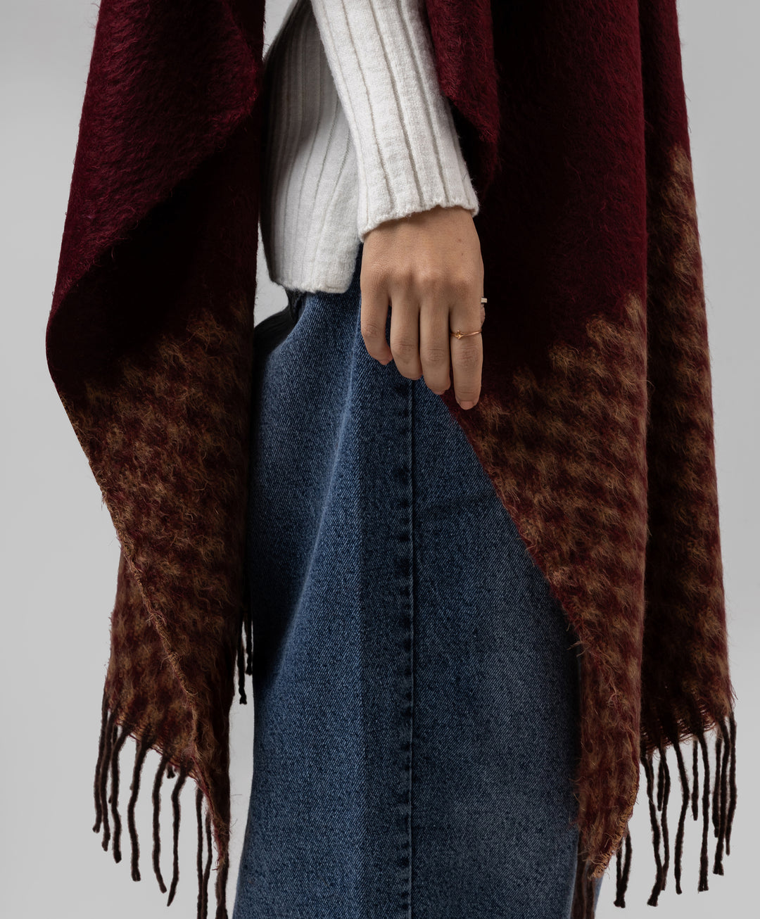 Rustic Winter Shawl