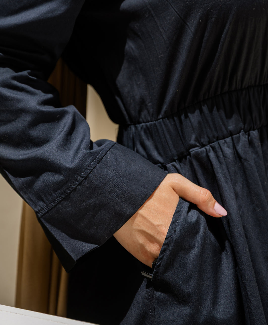 Casual Poplin Dress