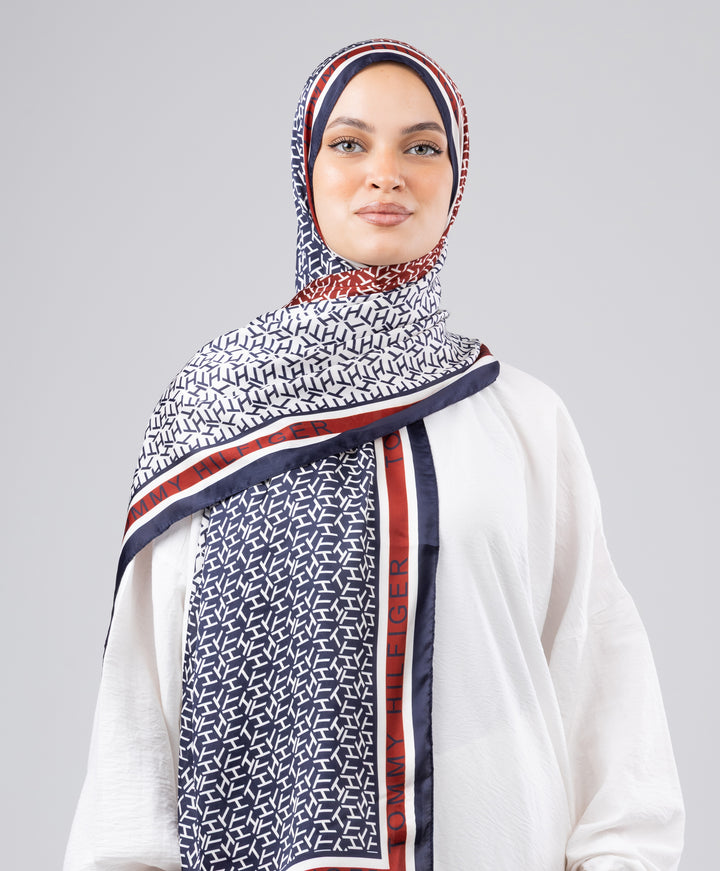 Vibrant Luxury Silk Scarf