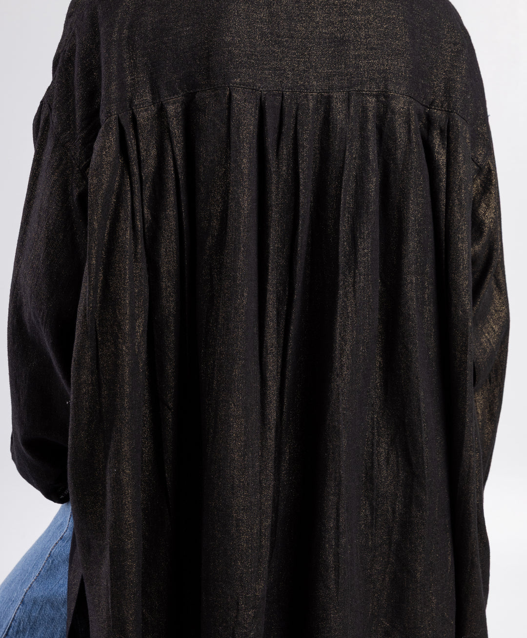 Pleated Linen Shirt