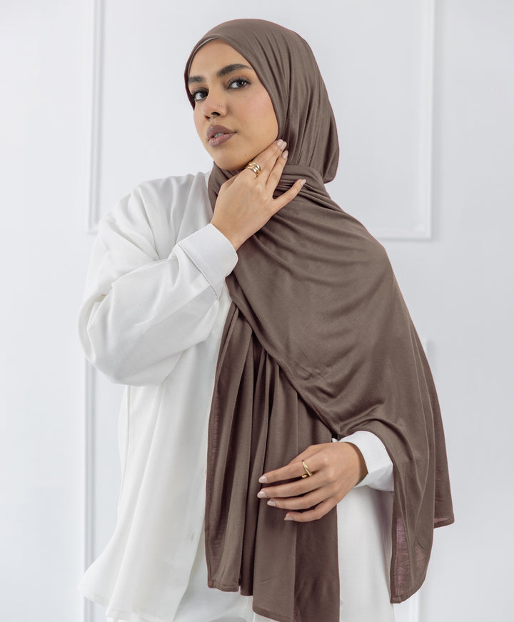 Plain Cotton Lycra Scarf
