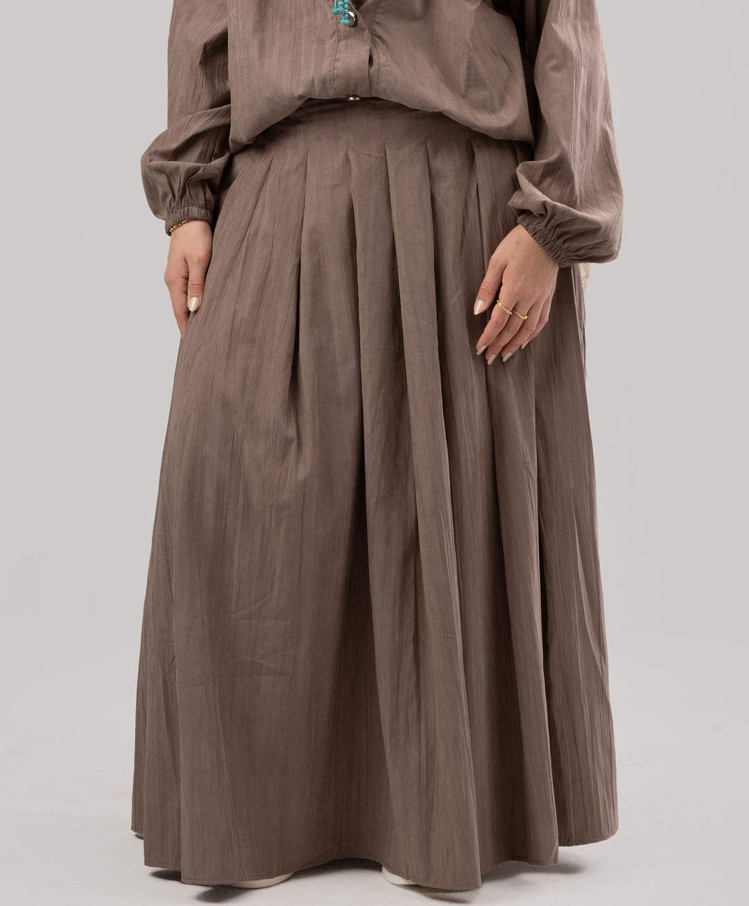 Soft Pleated Skirt