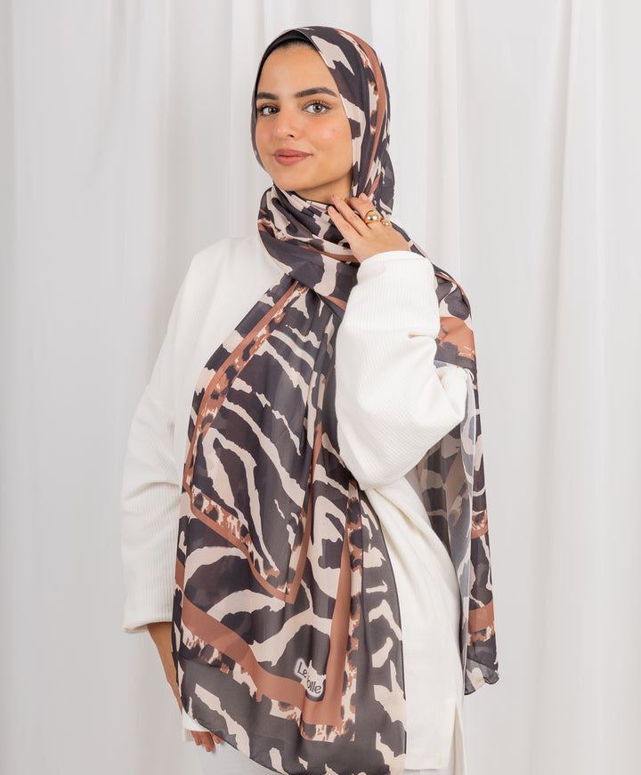 Wilderness Chiffon Scarf