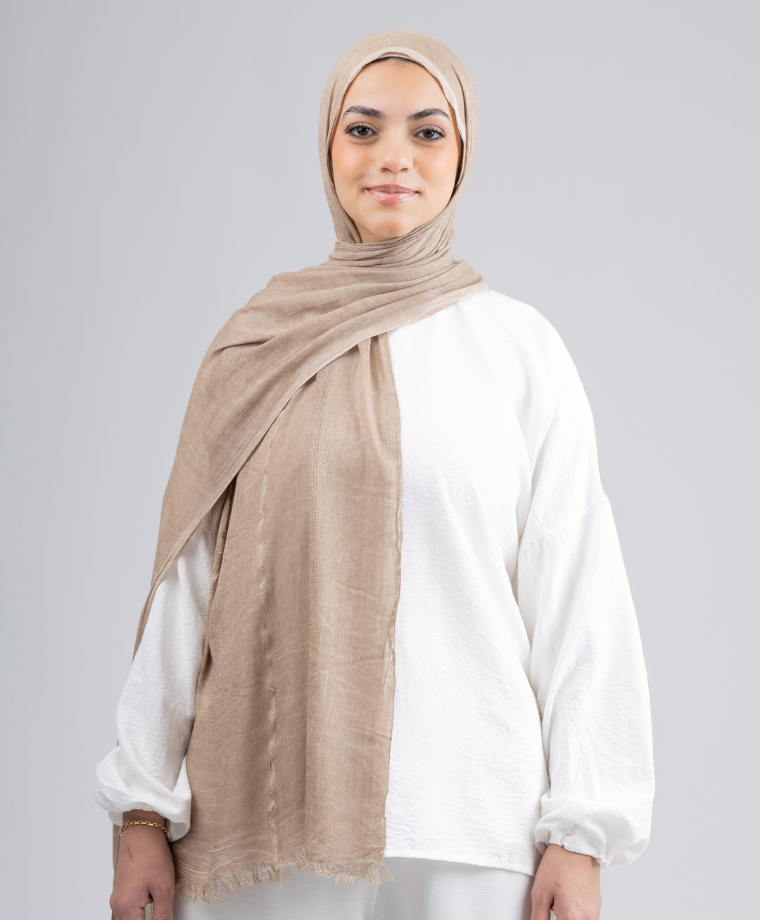 Soft Linen Marble Scarf