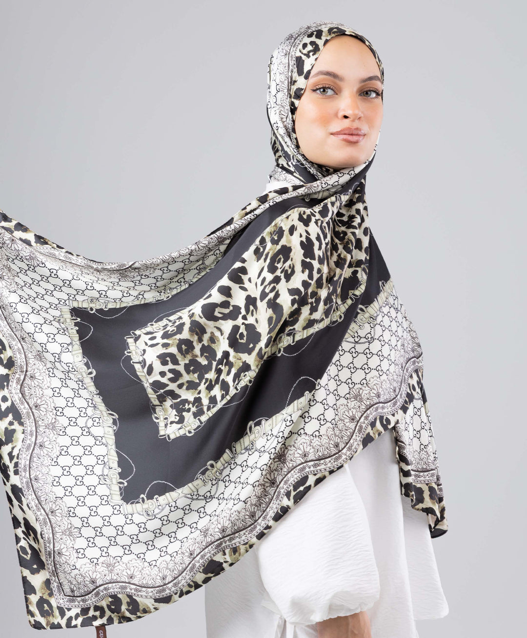 Glam Luxury Silk Scarf