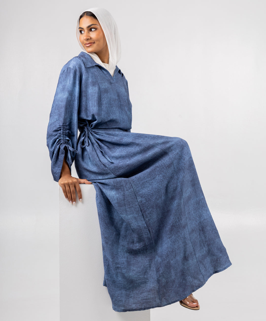 Washed Linen Dress
