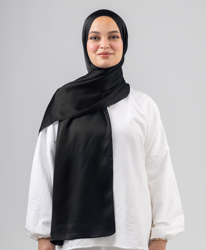 Plain Silk Scarf