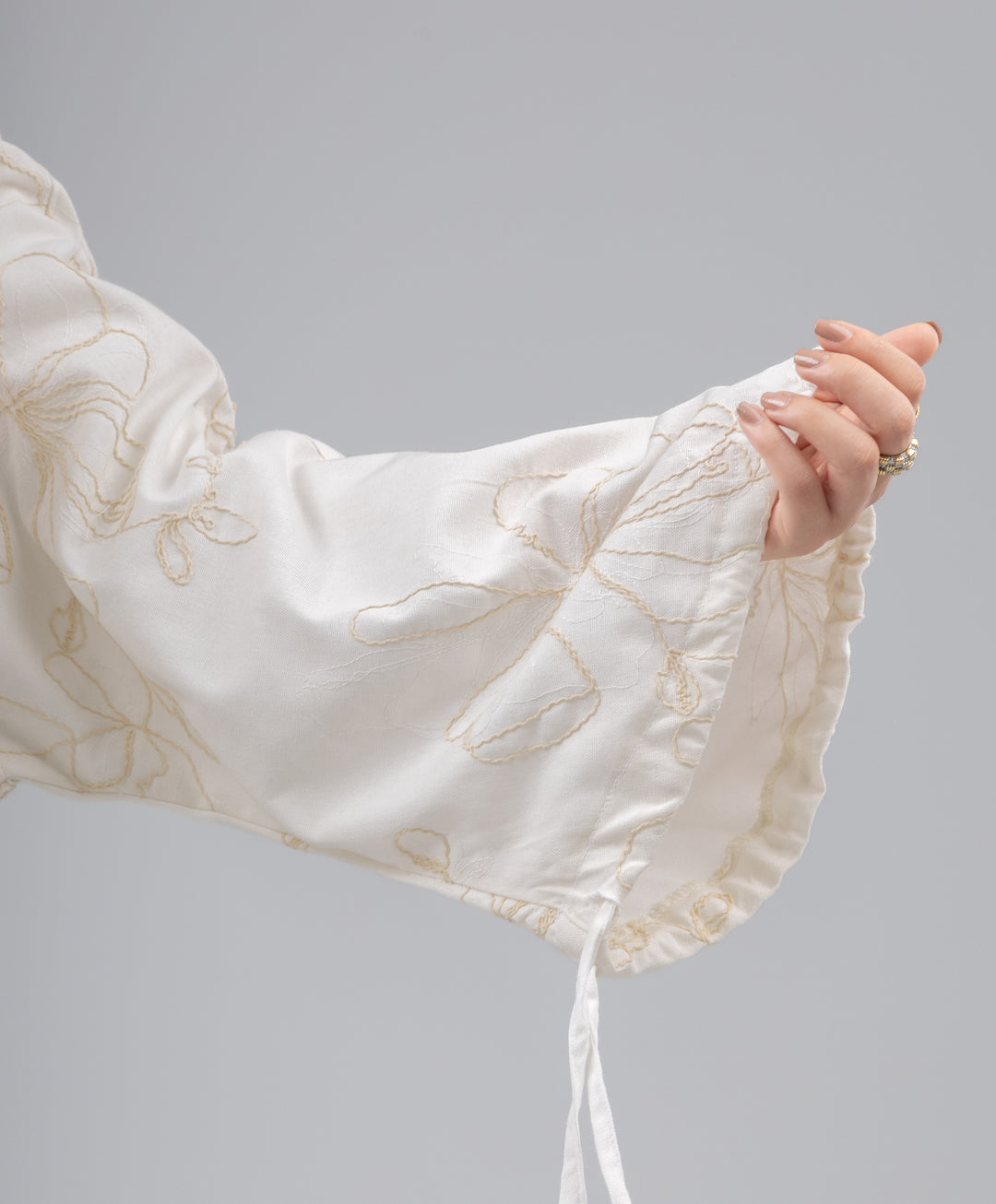 Botanical Embroidered Blouse