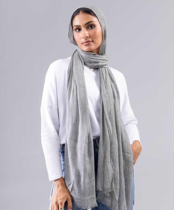 Marble Linen Scarf