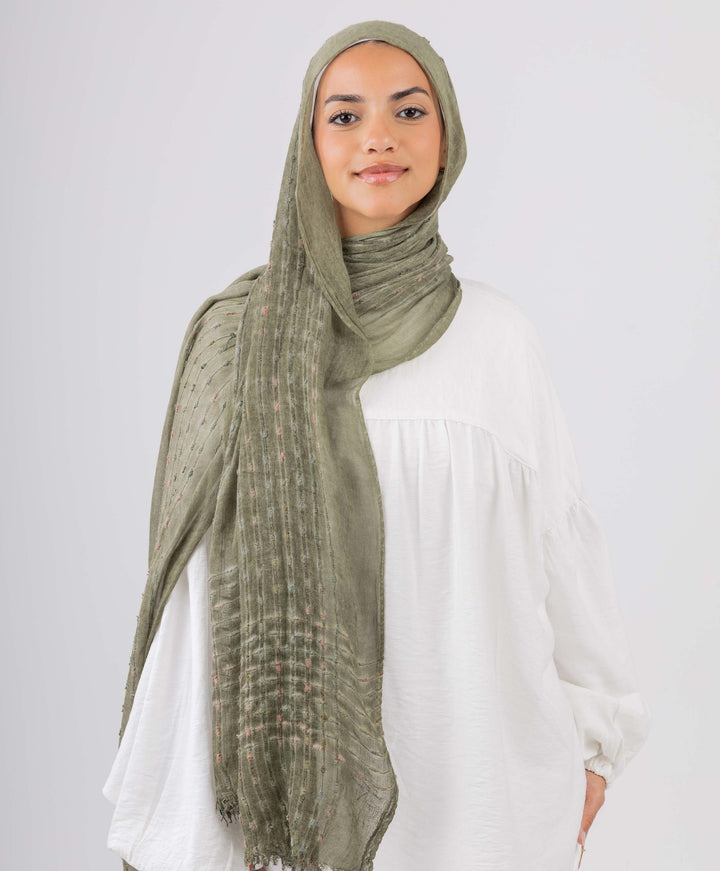 Combo Linen Scarf