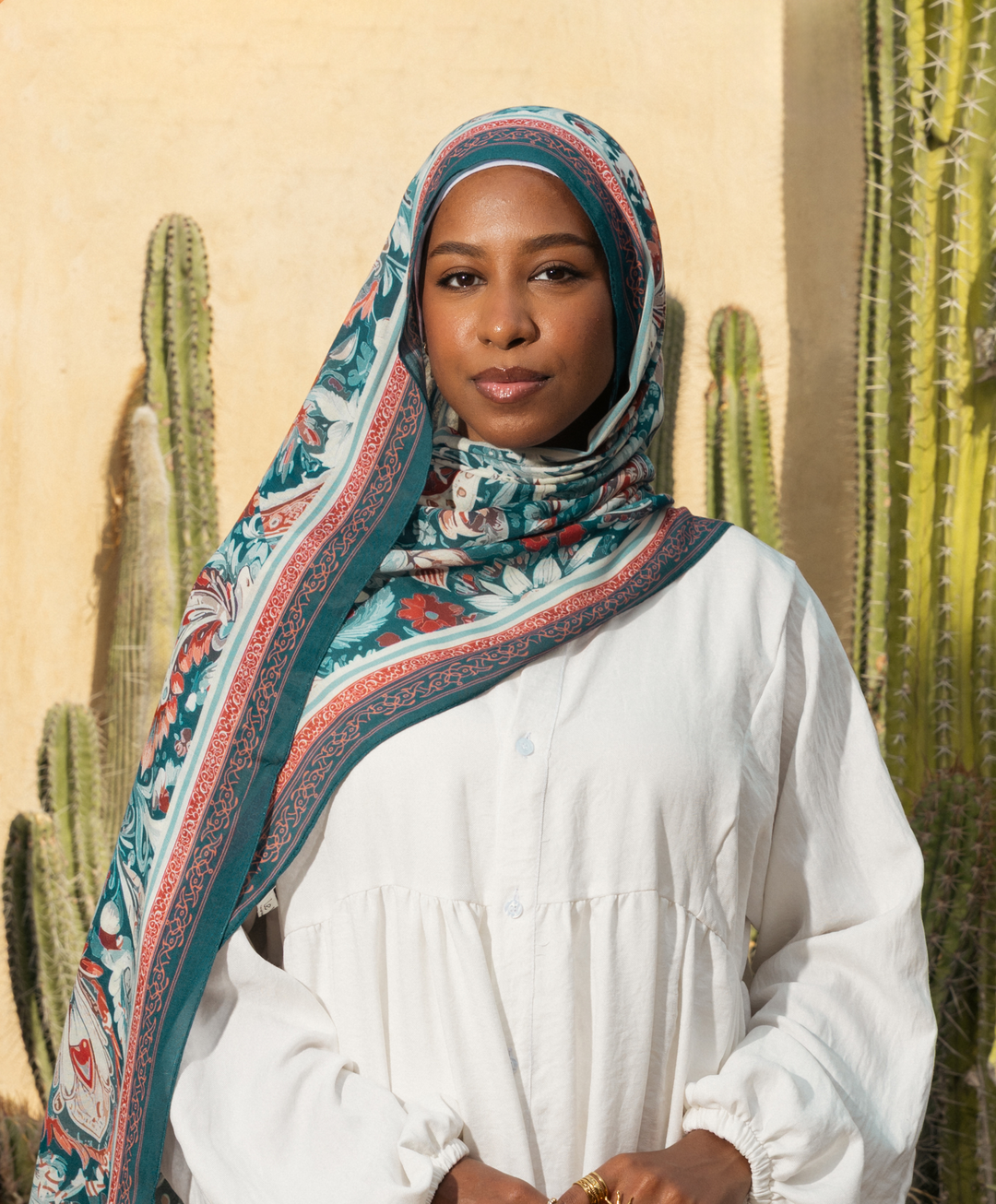 Vintage Bloom Modal Scarf