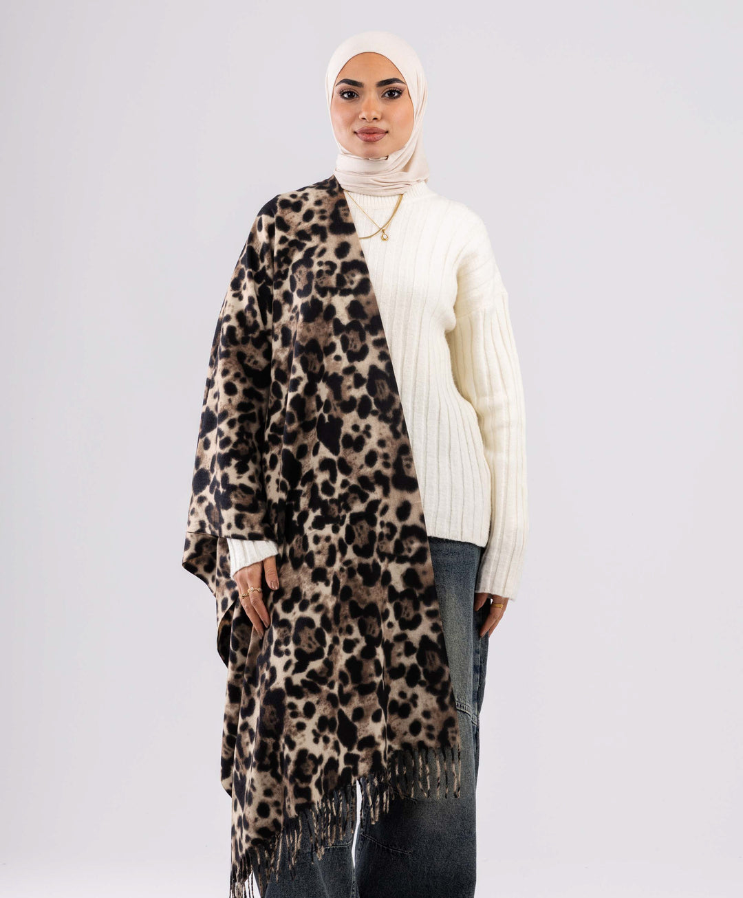 Leopard Whisper Shawl