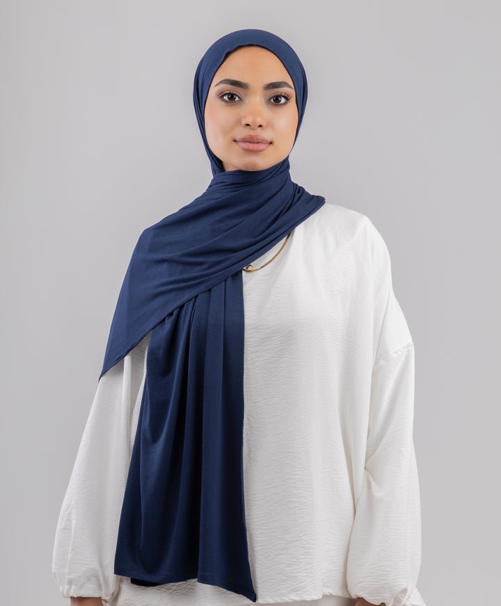 Plain Cotton Lycra Scarf