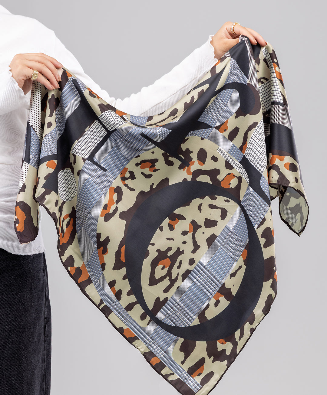 Luxury Silk Square Scarf