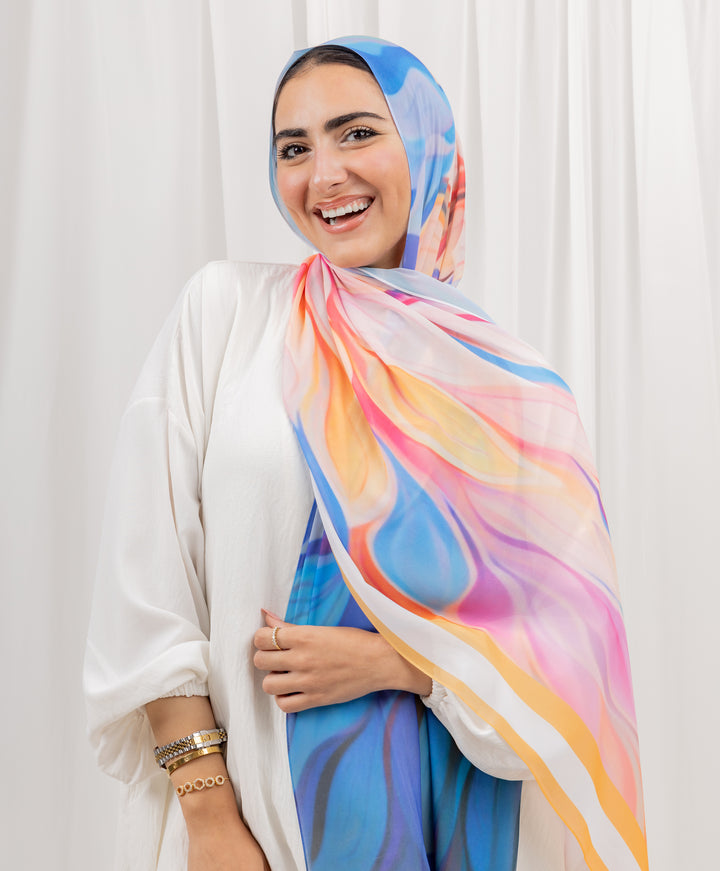 Joyful Chiffon Scarf